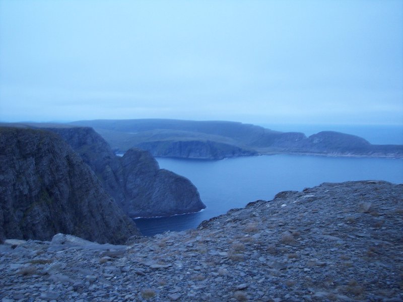 Das Nordkap vom Schiff aus gesehen